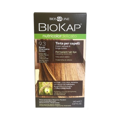 BioKap Extra Light Golden Blond 9.3 Permanent Hair Dye 140ml